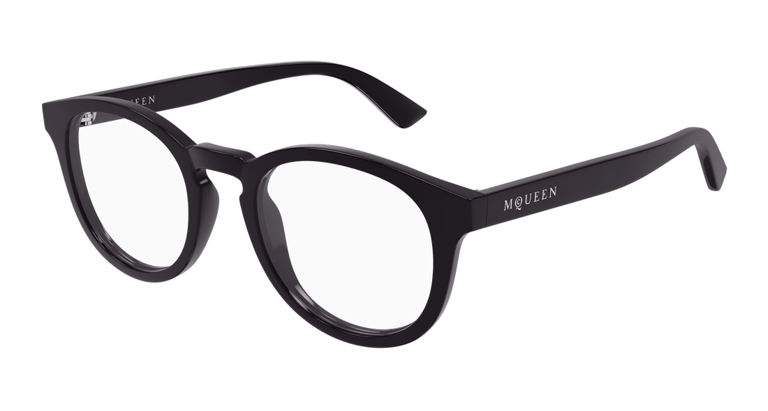 Gafas graduadas alexander mcqueen am0514o 006 violeta round unisex talla 48mm - Vista principal