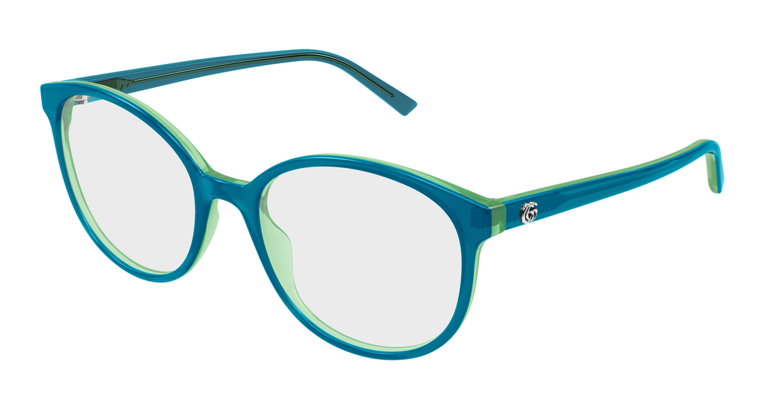 Brillen gucci gg1996o 004 azul round/oval/panthos femenino größe 54mm - Hauptansicht