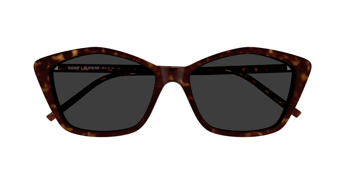 Occhiali da sole saint laurent sl 775 002 havana cat eye femenino taglia 57mm - Vista dettagliata