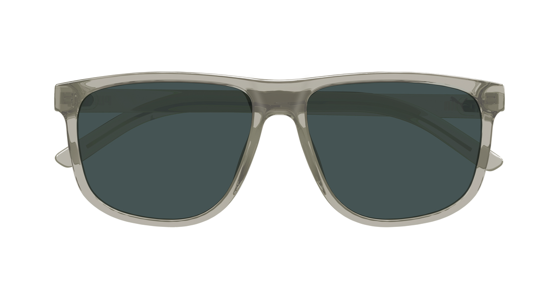 Occhiali da sole puma pu0499sa 004 gris pilot/navigator unisex taglia 58mm - Vista dettagliata