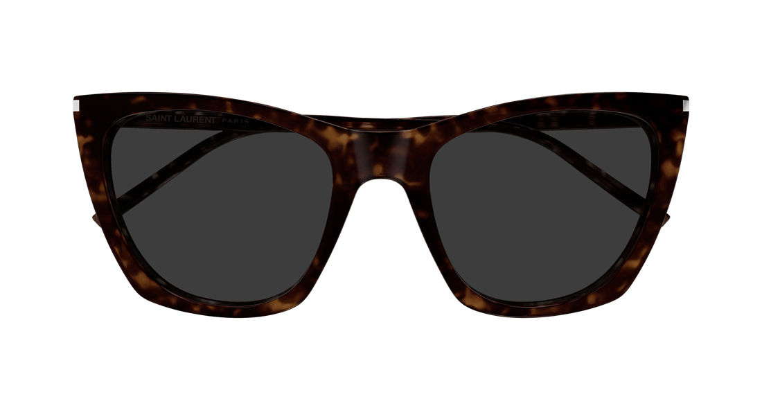 Occhiali da sole saint laurent sl 214 kate thin 002 havana cat eye femenino taglia 55mm - Vista dettagliata