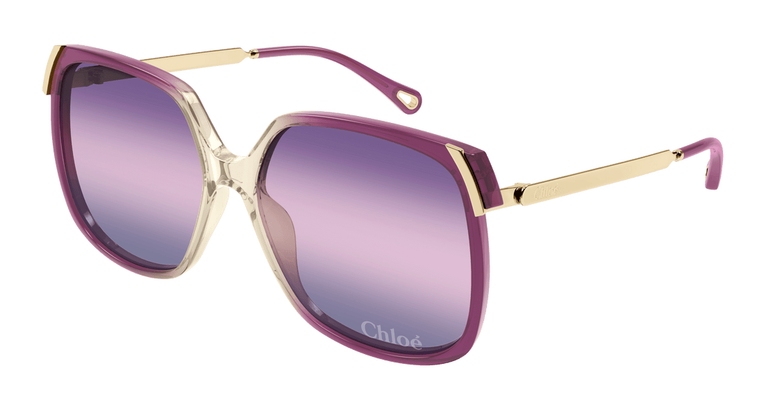 Occhiali da sole chloé ch0286s 006 burdeos square femenino taglia 60mm - Vista principale