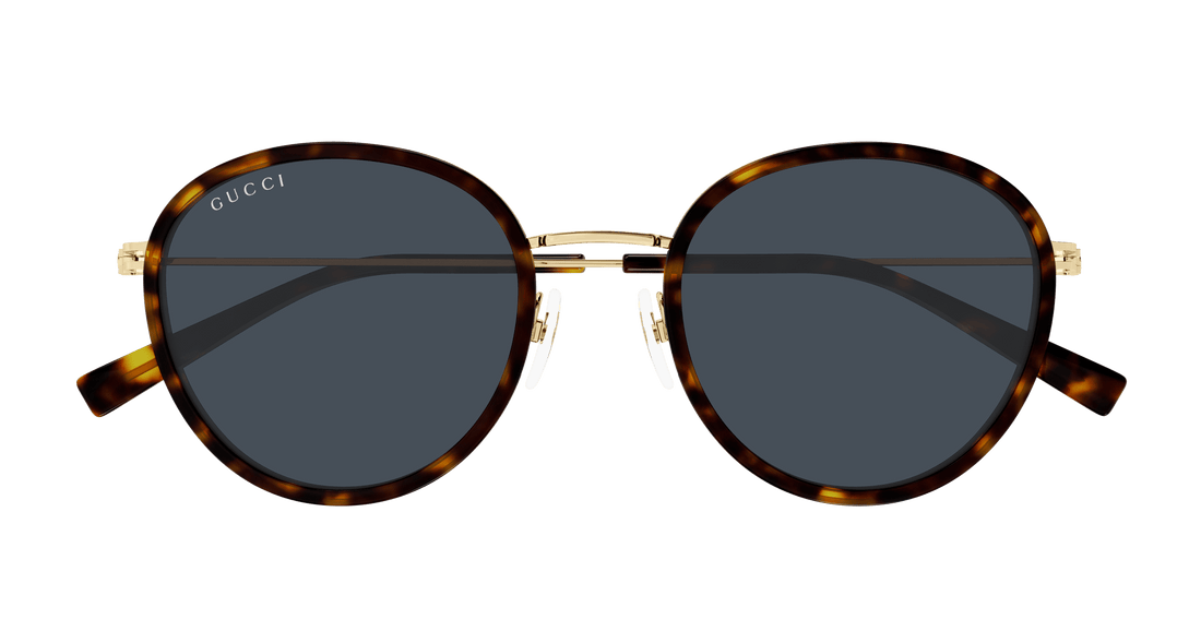 Occhiali da sole gucci gg1849s 002 havana round femenino taglia 51mm - Vista dettagliata