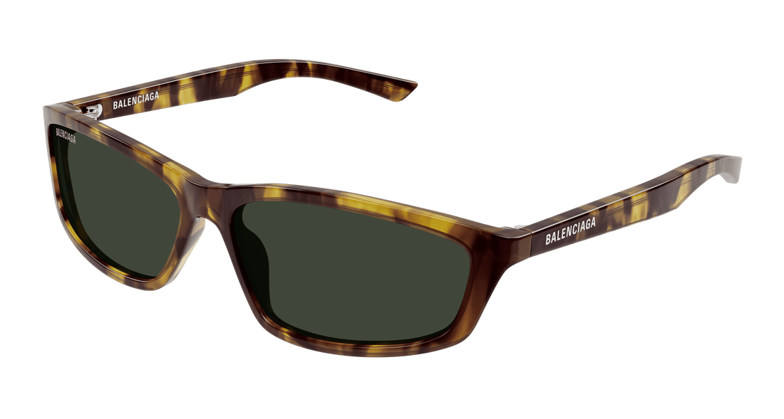Lunettes de soleil balenciaga bb0401s 003 havana square unisex taille 60mm - Vue principale