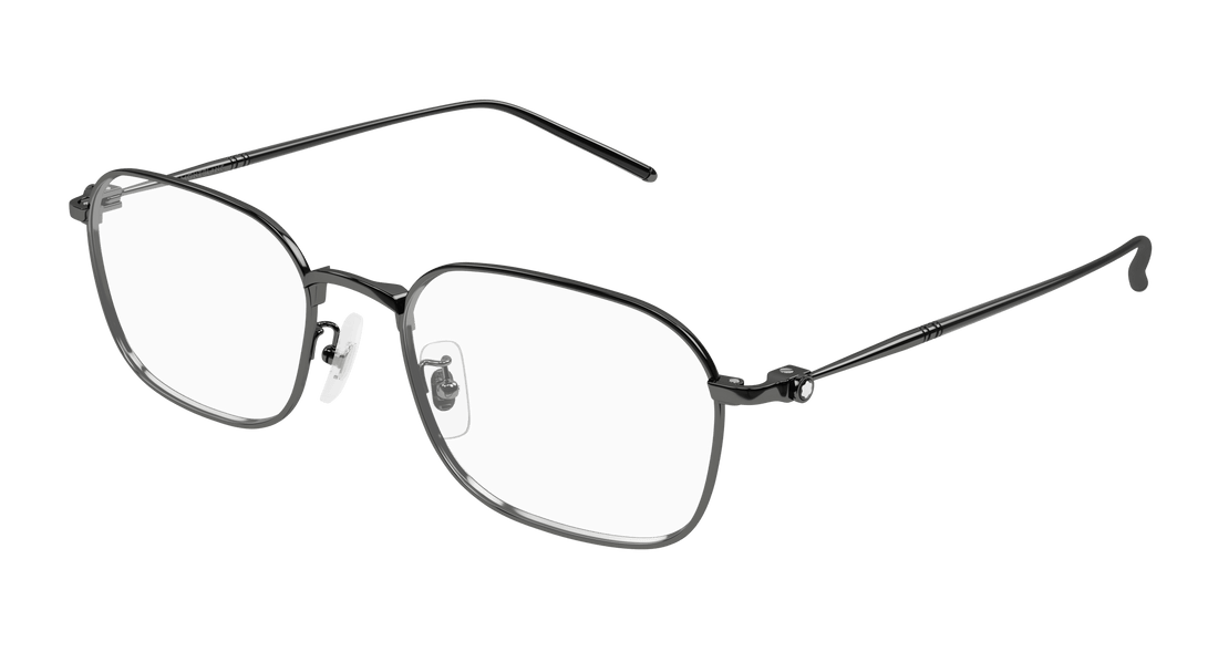 Occhiali da vista montblanc mb0414oa 001 rutenio square masculino taglia 54mm - Vista principale