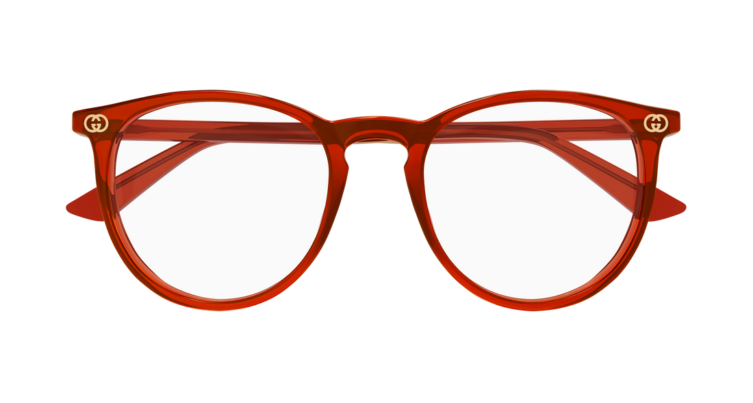 Occhiali da vista gucci gg0027o 013 burdeos round/oval/panthos femenino taglia 50mm - Vista dettagliata