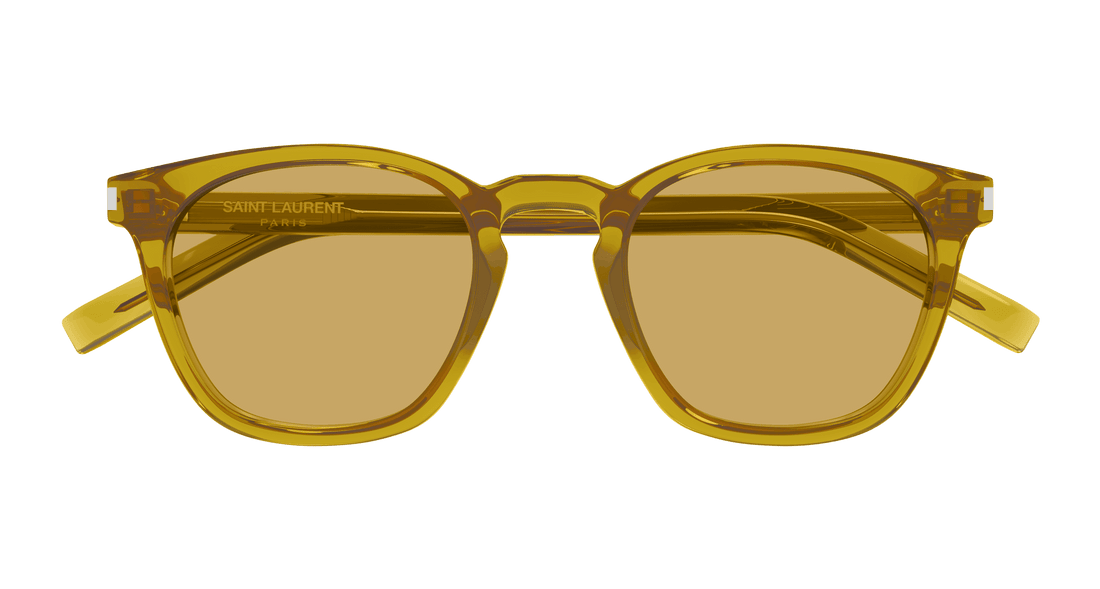 Gafas de sol saint laurent sl 28 053 verde square unisex talla 49mm - Vista de detalle