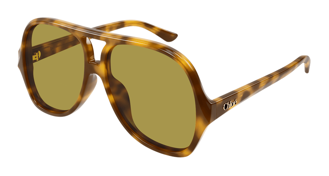 Óculos de sol chloé ch0289s 003 havana pilot femenino tamanho 58mm - Vista principal