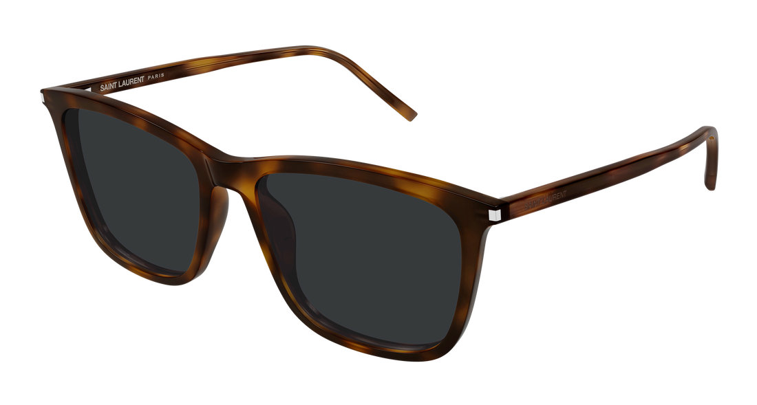 Lunettes de soleil saint laurent sl 851 003 havana rectangular / squared unisex taille 56mm - Vue principale