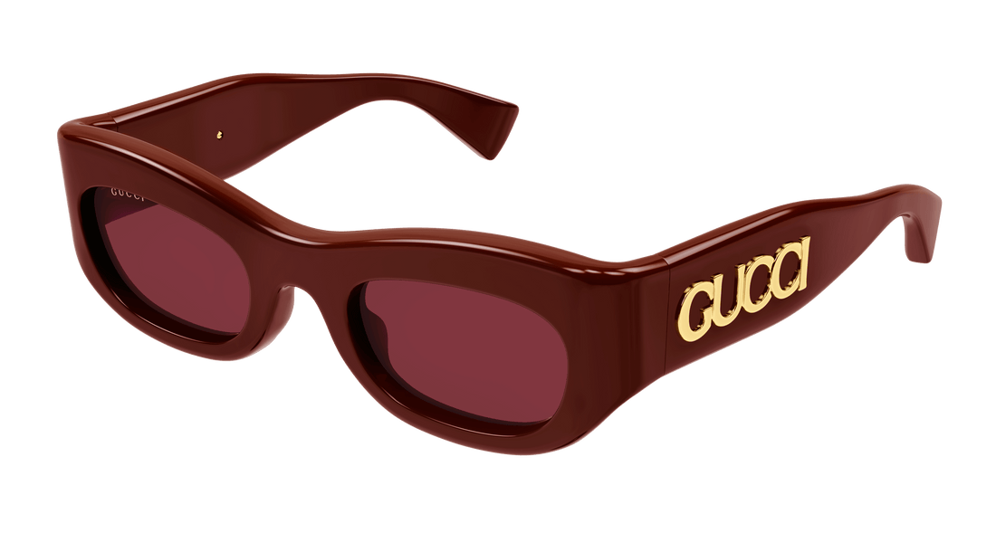 Sunglasses gucci gg1809s 004 burdeos cat eye femenino size 51mm - Main view
