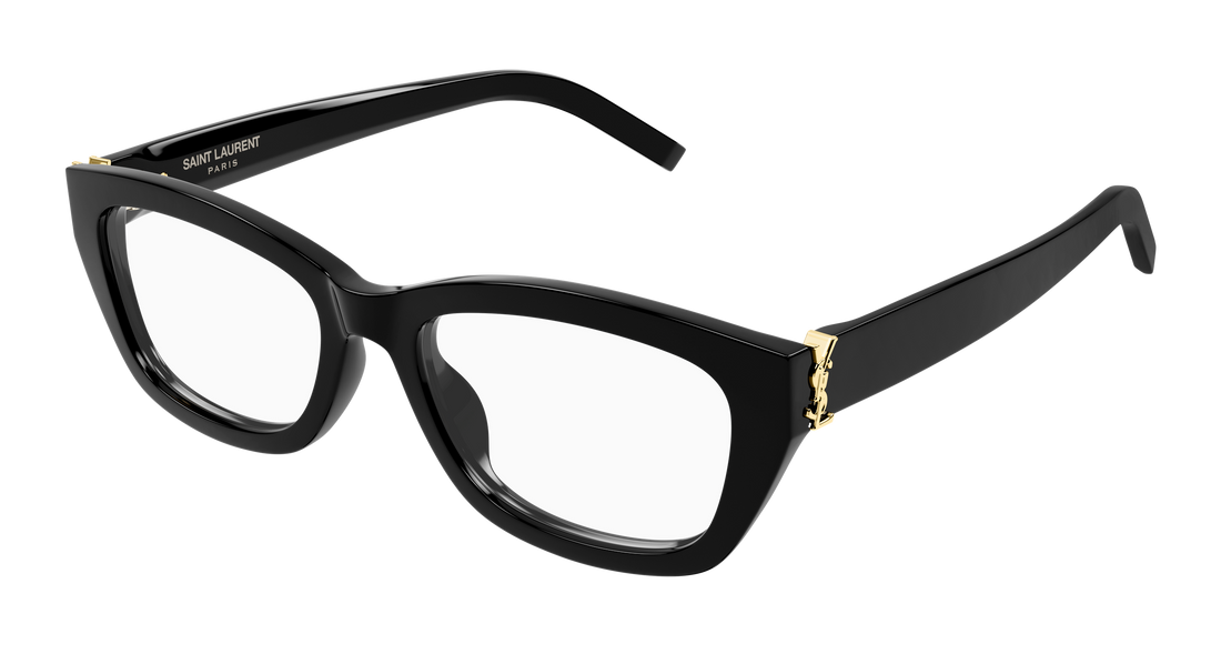 Gafas graduadas saint laurent sl m153 opt 001 negro cat eye femenino talla 55mm - Vista principal