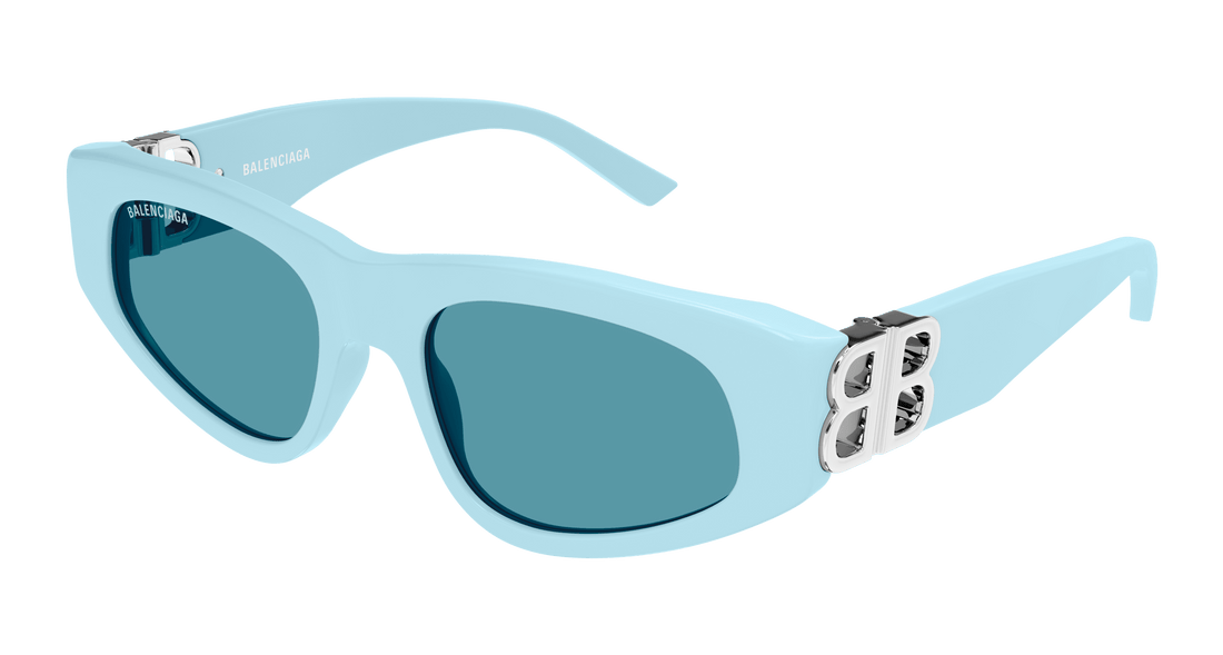 Occhiali da sole balenciaga bb0095s 026 azul cat eye femenino taglia 53mm - Vista principale