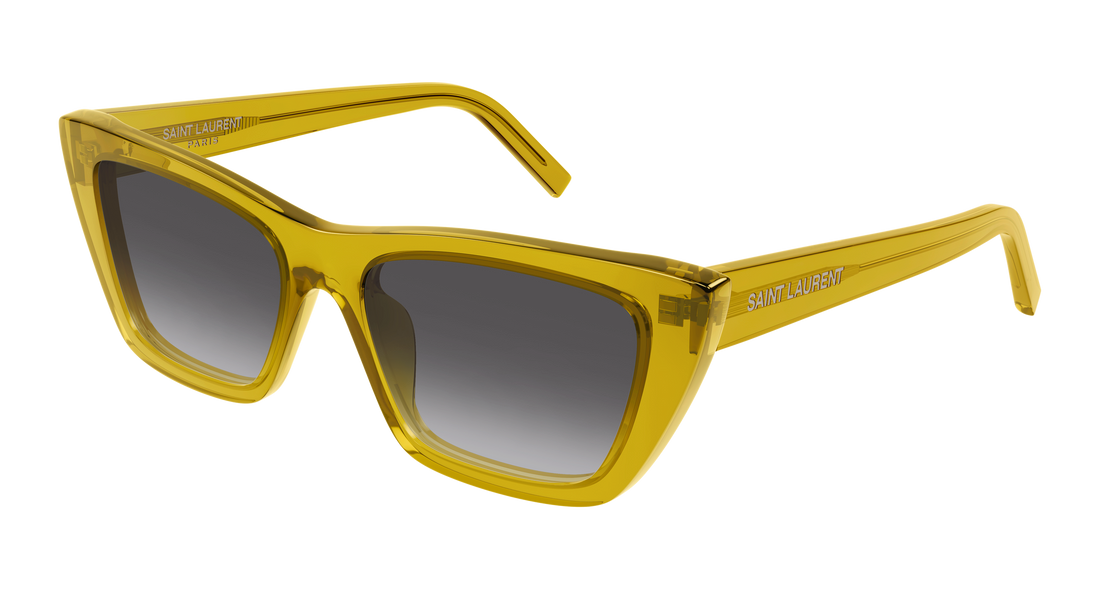 Gafas de sol saint laurent sl 276 mica 062 amarillo cat eye femenino talla 55mm - Vista principal