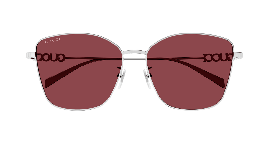 Sonnenbrillen gucci gg1805sa 004 plateado butterfly femenino größe 60mm - Detailansicht