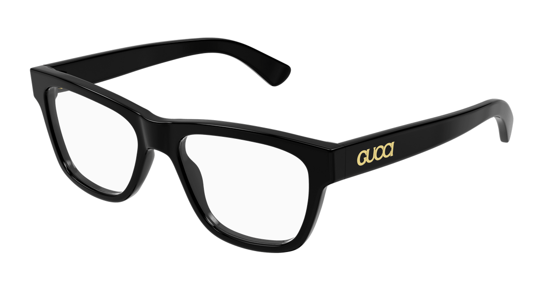 Brillen gucci gg1795o 001 negro square masculino größe 52mm - Hauptansicht