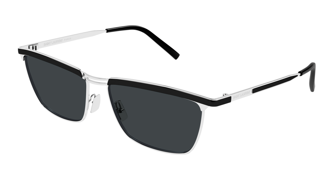 Sonnenbrillen saint laurent sl 795 joe 003 plateado rectangular / squared masculino größe 57mm - Hauptansicht