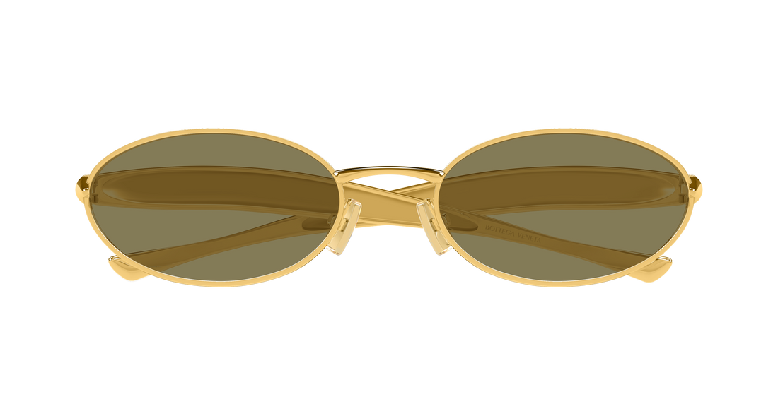 Sonnenbrillen bottega veneta bv1386s 006 dorado round/oval/panthos unisex größe 57mm - Detailansicht