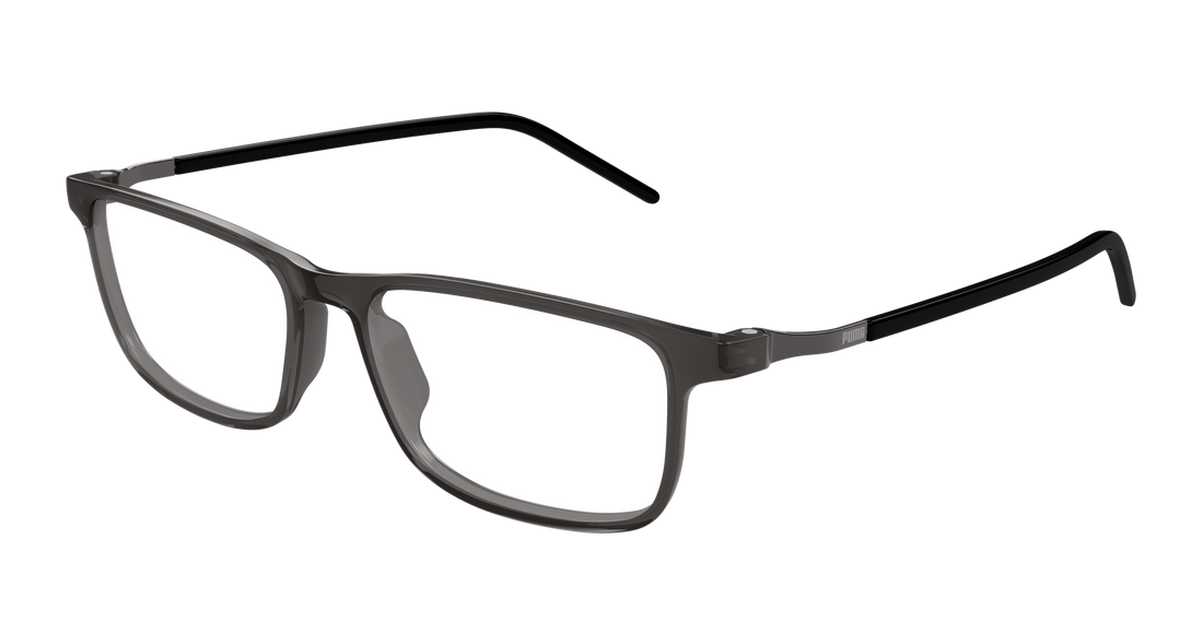 Gafas graduadas puma pu0513o 003 gris rectangular / squared masculino talla 55mm - Vista principal