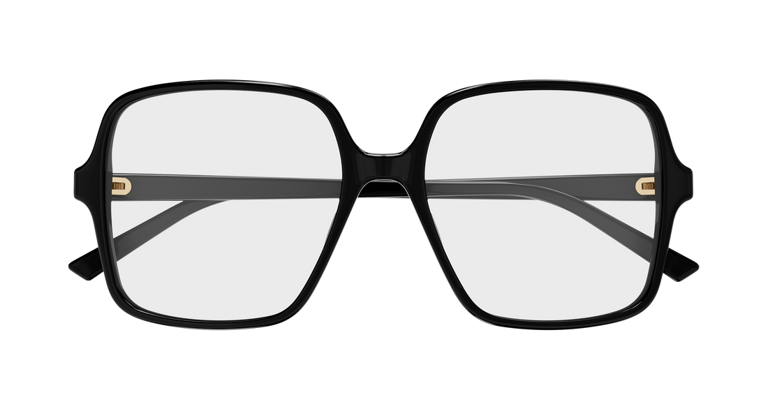 Occhiali da vista gucci gg1994o 001 negro rectangular / squared femenino taglia 53mm - Vista dettagliata