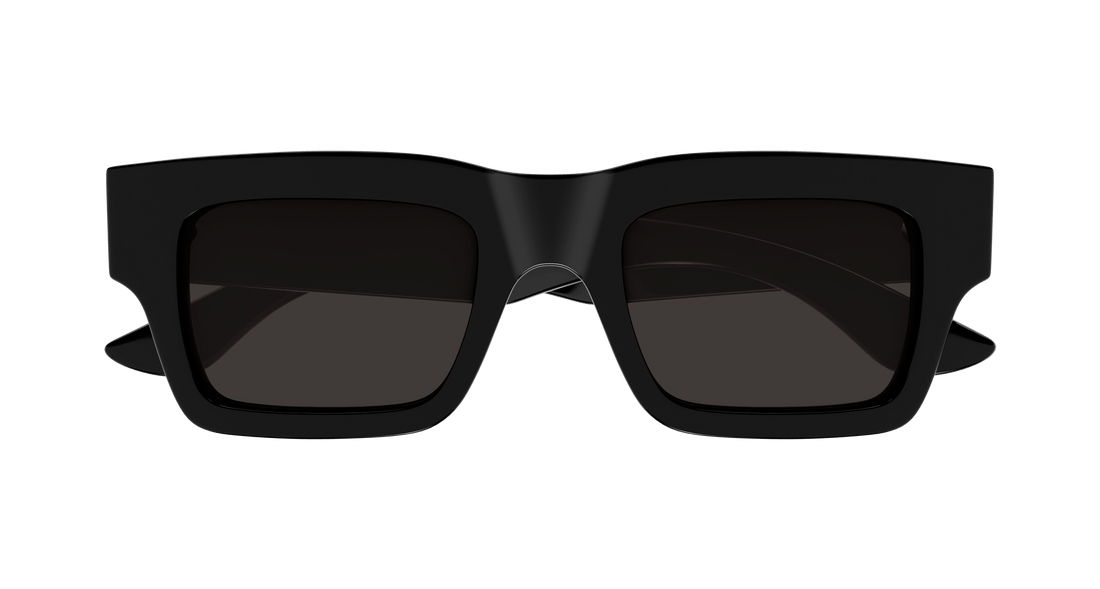 Solglasögon alexander mcqueen am0508s 001 negro cat eye masculino storlek 50mm - Detaljvy