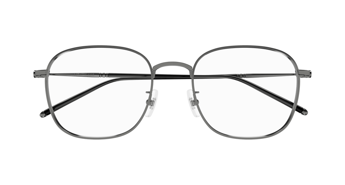 Brillen montblanc mb0415oa 001 rutenio square masculino größe 54mm - Detailansicht