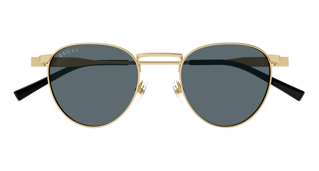 Sunglasses gucci gg1875s 003 dorado round masculino size 48mm - Detailed view