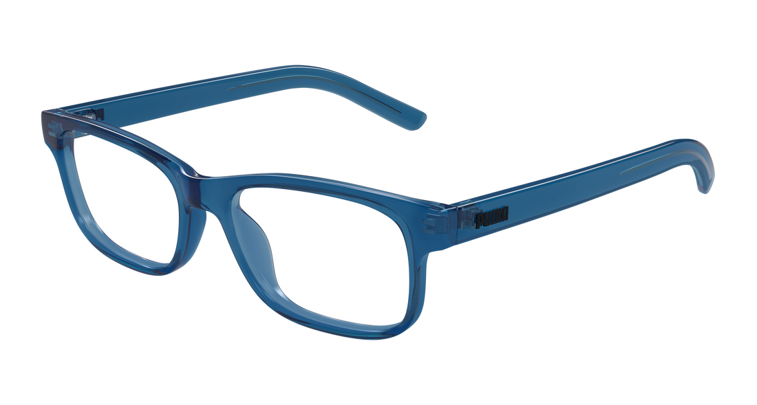 Gafas graduadas puma pj0086o 007 azul rectangular / squared infantil talla 49mm - Vista principal