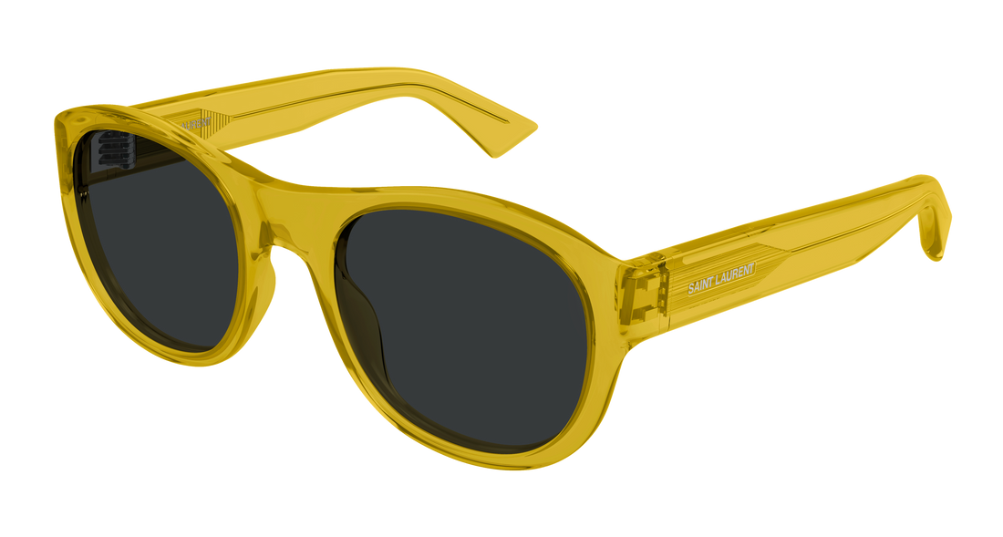 Gafas de sol saint laurent sl 798 maxime 005 amarillo round unisex talla 54mm - Vista principal