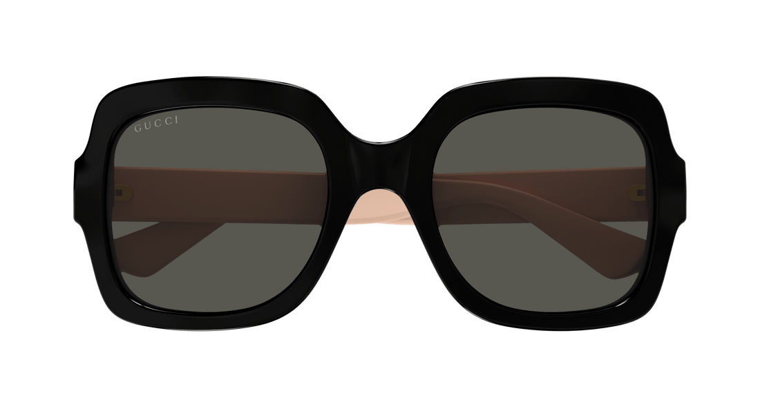 Sunglasses gucci gg1337s 008 negro square femenino size 54mm - Detailed view