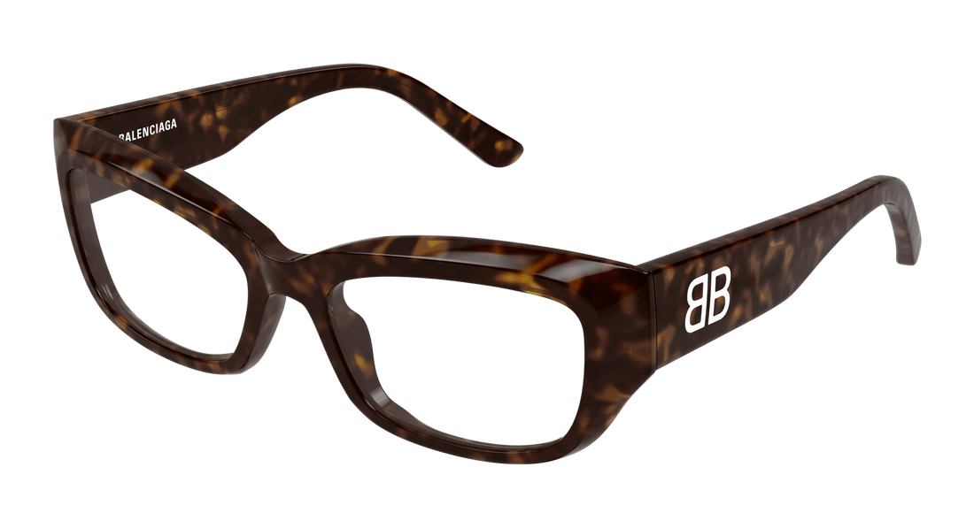 Gafas graduadas balenciaga bb0399o 002 havana square femenino talla 55mm - Vista principal