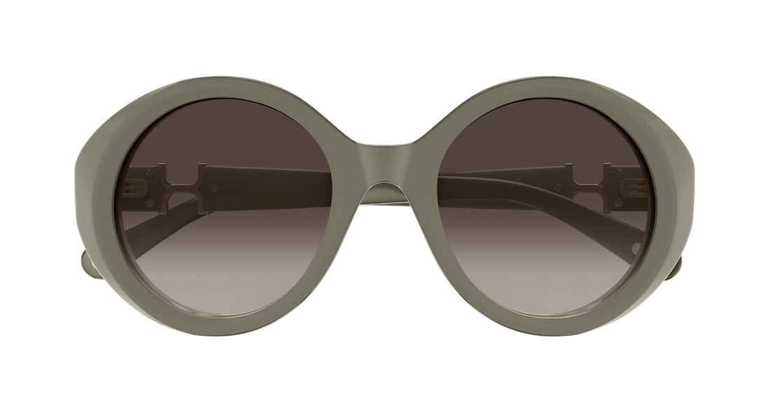 Lunettes de soleil chloé ch0332s 004 verde round/oval/panthos femenino taille 53mm - Vue détaillée