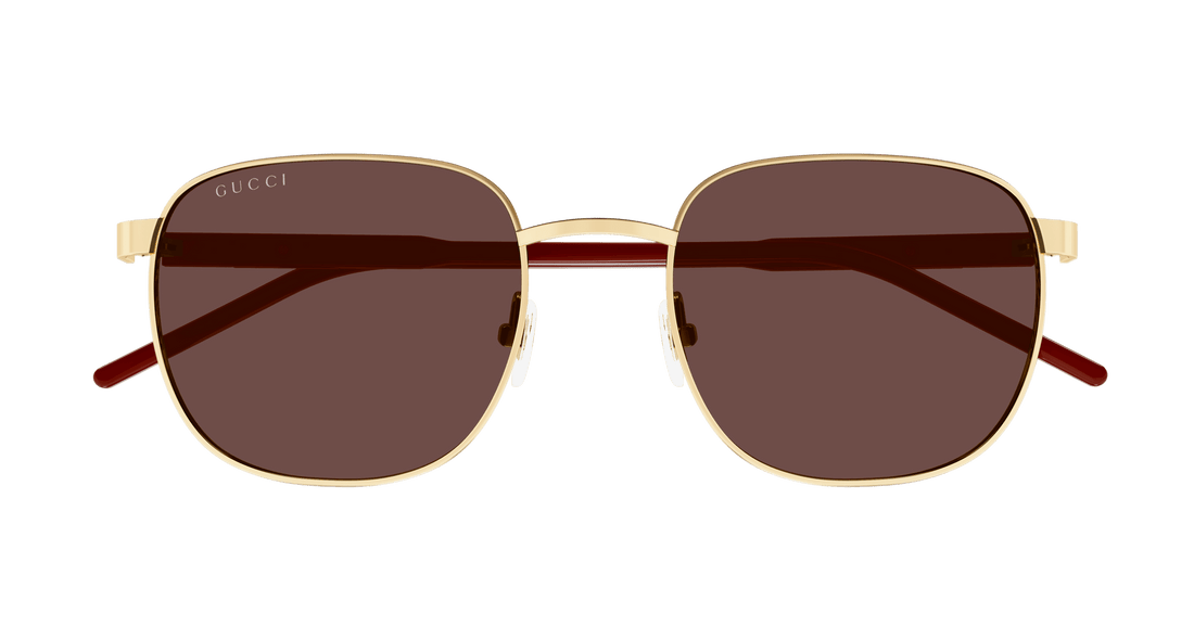 Occhiali da sole gucci gg1799s 004 dorado square masculino taglia 54mm - Vista dettagliata