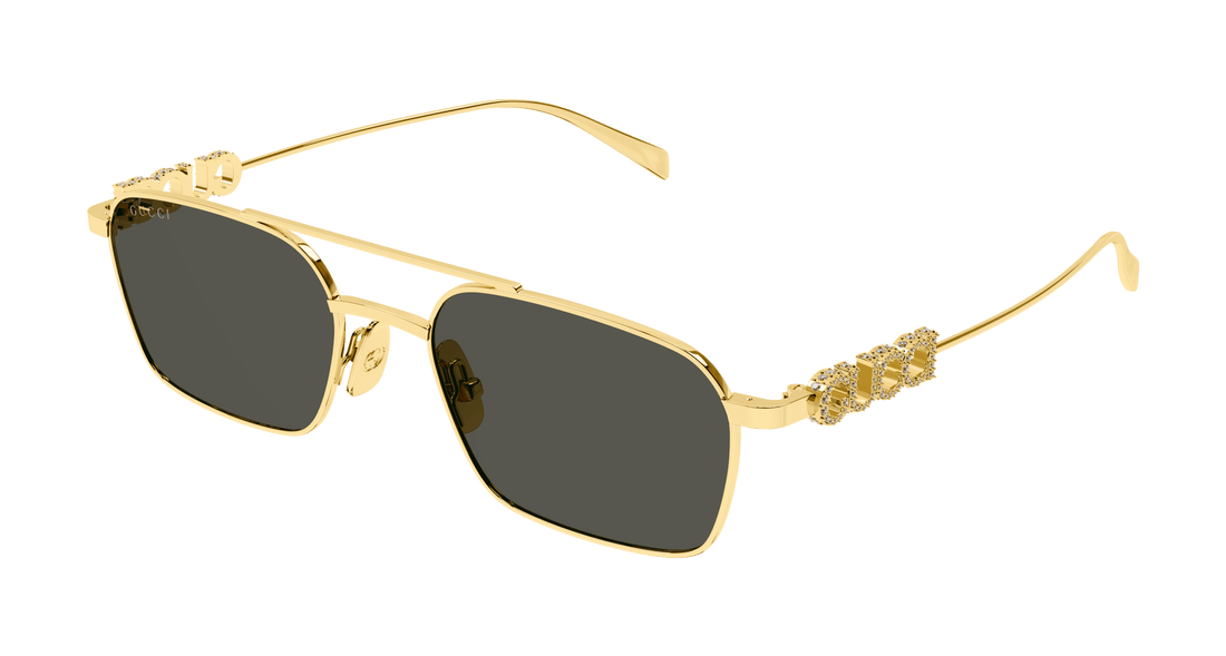 Occhiali da sole gucci gg1804s 001 dorado square femenino taglia 54mm - Vista principale