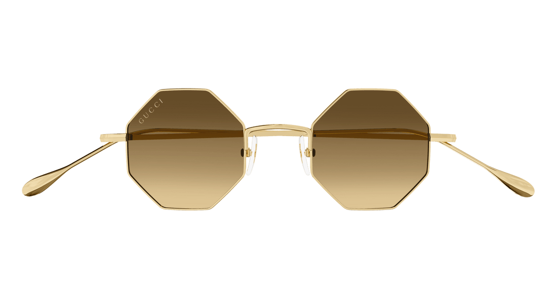 Sonnenbrillen gucci gg1814s 002 dorado geometric unisex größe 41mm - Detailansicht