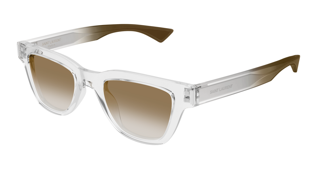Gafas de sol saint laurent sl 789 jacques 003 transparente square masculino talla 47mm - Vista principal