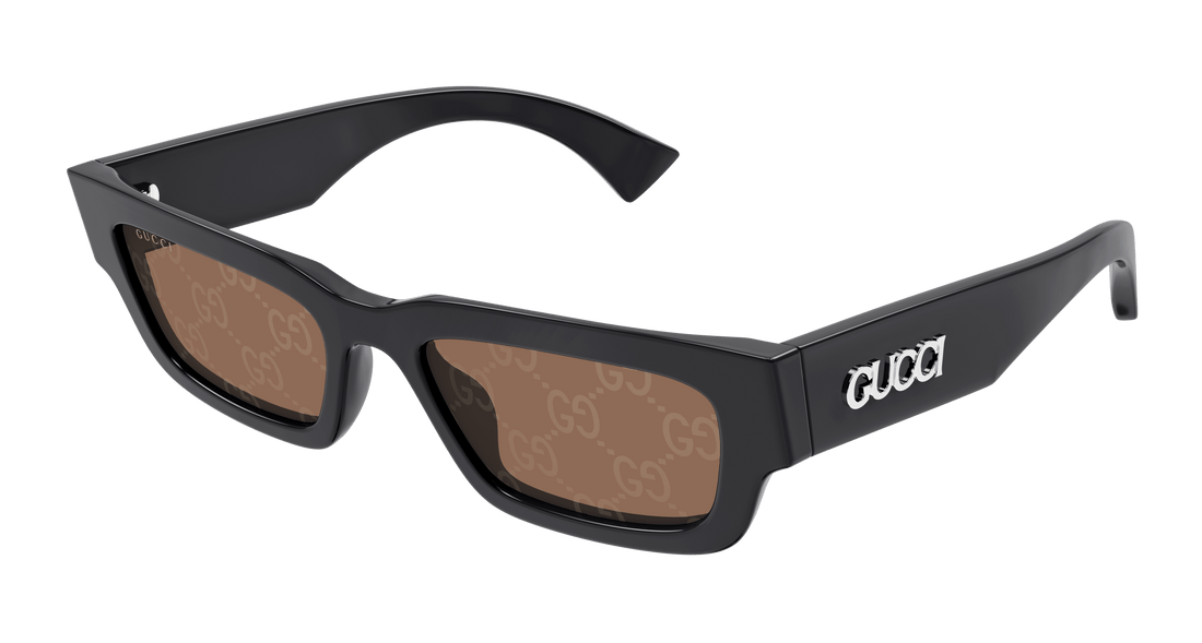 Occhiali da sole gucci gg1838s 005 gris square masculino taglia 52mm - Vista principale
