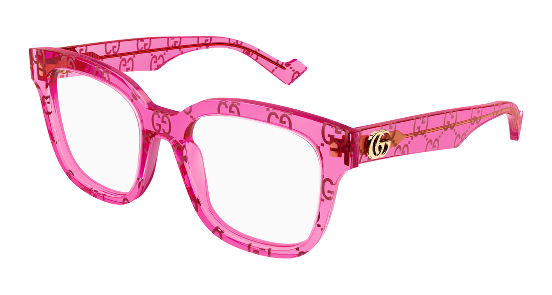 Brillen gucci gg0958o 011 rosa square femenino maat 52mm - Hoofdaanzicht