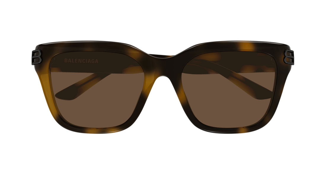 Sunglasses balenciaga bb0433sk 006 havana rectangular / squared femenino size 56mm - Detailed view