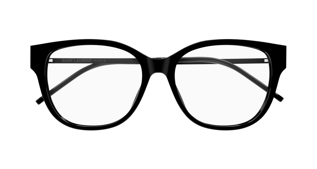 Gafas graduadas saint laurent sl m48o_b/fn 002 negro rectangular / squared femenino talla 55mm - Vista de detalle