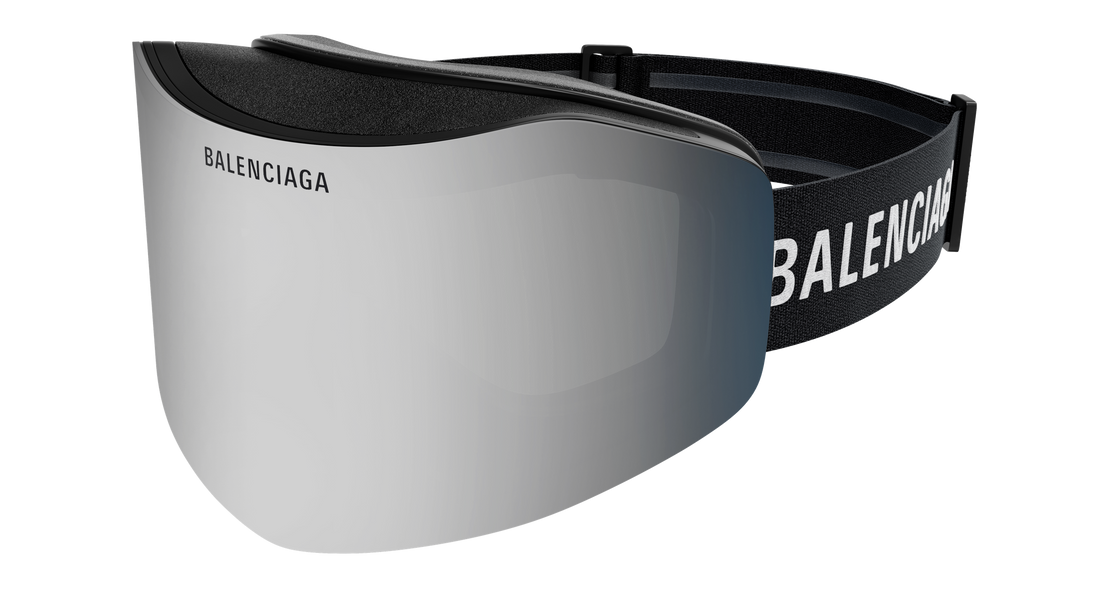 Sonnenbrillen balenciaga bb0379s 002 negro mask unisex größe 99mm - Hauptansicht