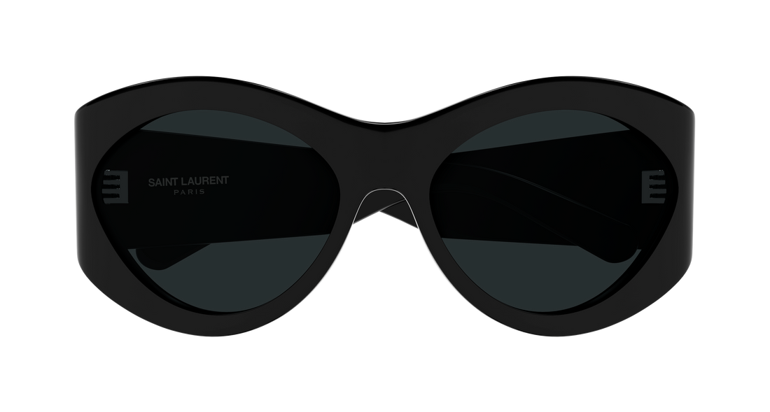 Occhiali da sole saint laurent sl 854/f 001 negro geometric femenino taglia 59mm - Vista dettagliata