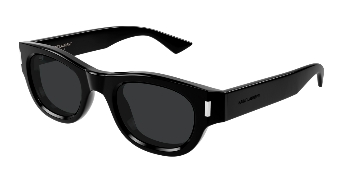 Gafas de sol saint laurent sl 761 001 negro round unisex talla 49mm - Vista principal