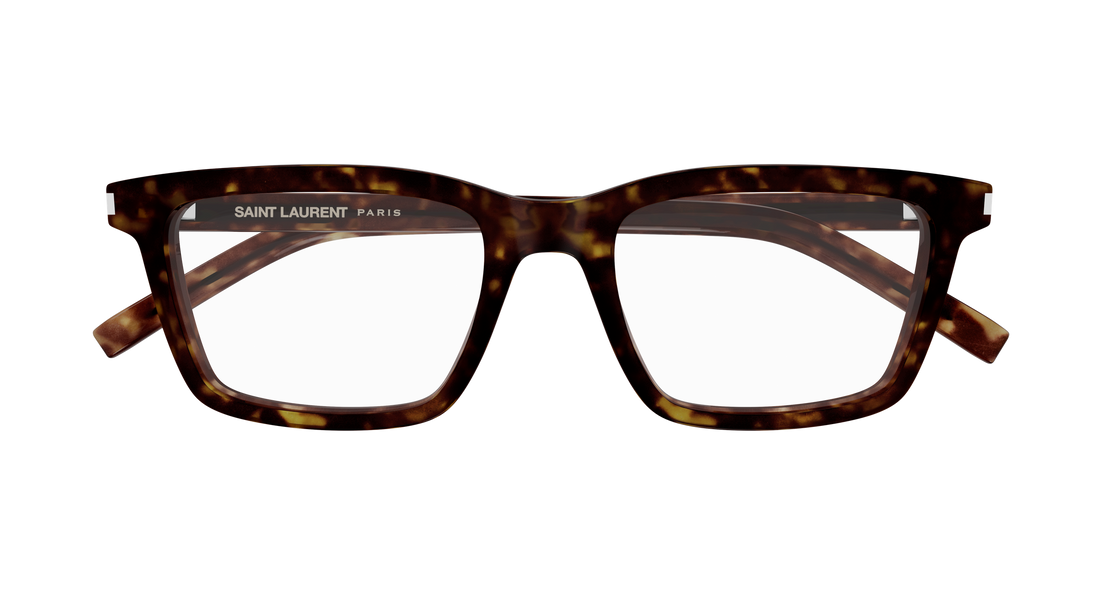 Briller saint laurent sl 842 002 havana rectangular / squared unisex størrelse 54mm - Detaljeret visning