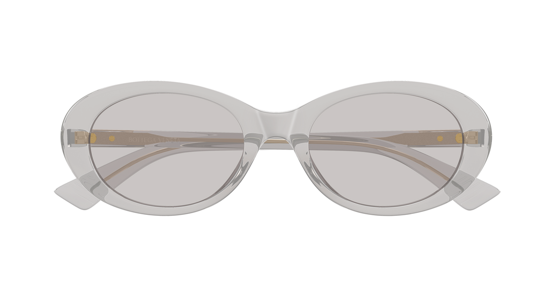 Zonnebrillen bottega veneta bv1415sk 003 gris round/oval/panthos femenino maat 54mm - Detailaanzicht