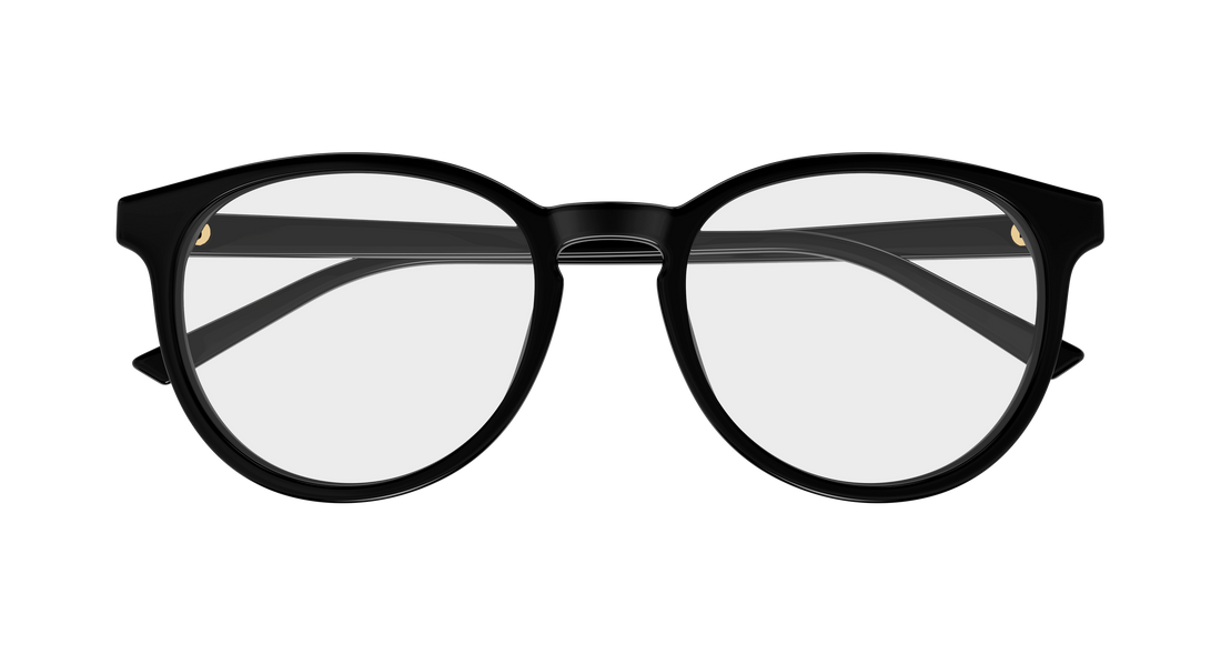Prescription glasses gucci gg2005oa 001 negro round/oval/panthos femenino size 51mm - Detailed view
