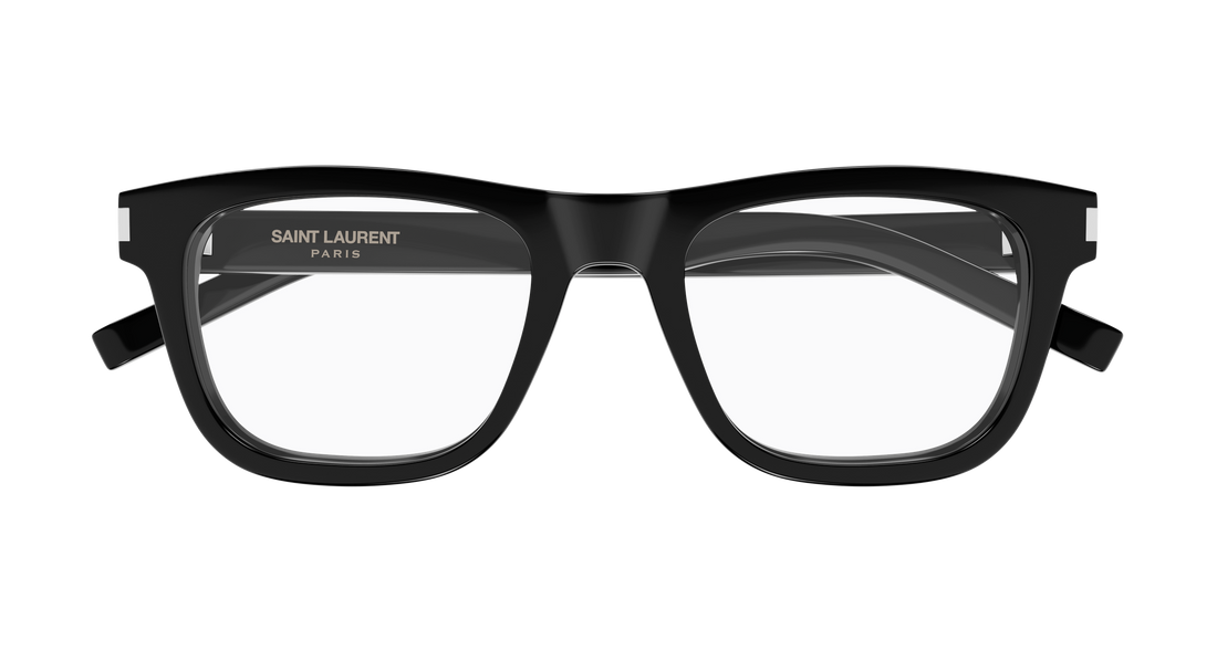 Gafas graduadas saint laurent sl 819 opt 001 negro rectangular / squared unisex talla 52mm - Vista de detalle