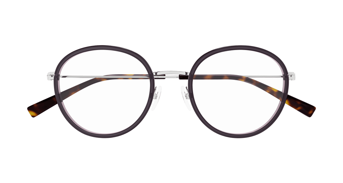 Óculos graduados gucci gg1851o 004 marron round femenino tamanho 50mm - Vista de detalhe