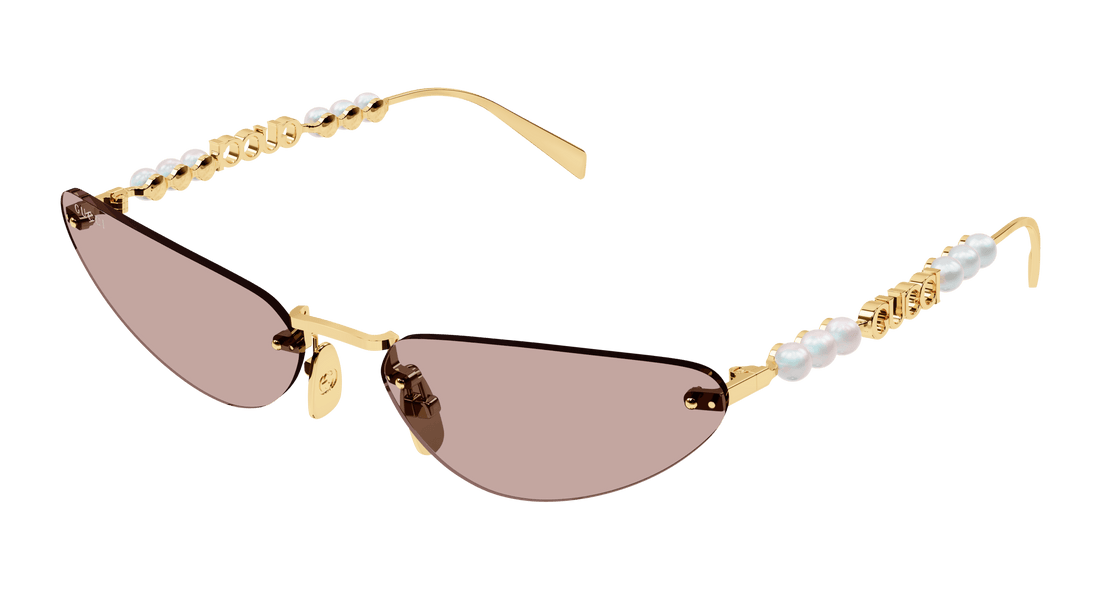 Sonnenbrillen gucci gg1920s 004 dorado cat eye femenino größe 63mm - Hauptansicht