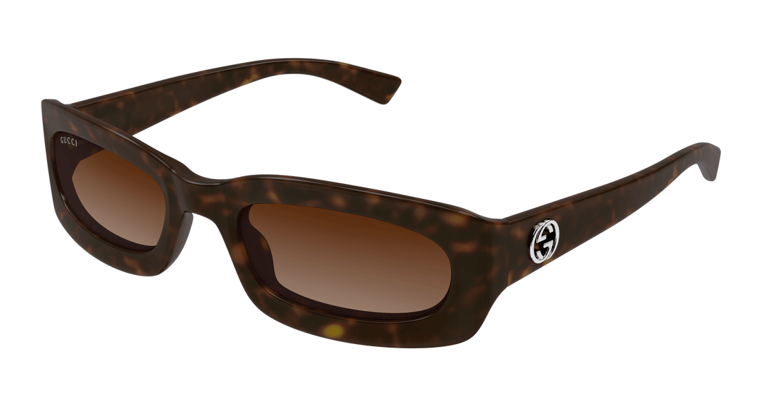 Sunglasses gucci gg1786s 002 havana round masculino size 54mm - Main view
