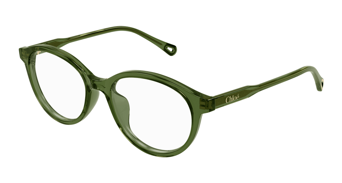 Brillen chloé ch0316oa 003 verde round femenino größe 52mm - Hauptansicht
